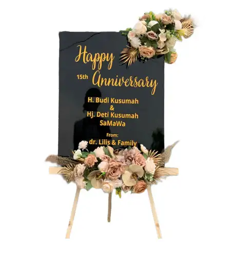 Papan Bunga Akrilik Panggungrejo