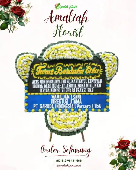 Papan Bunga Duka Panggungrejo